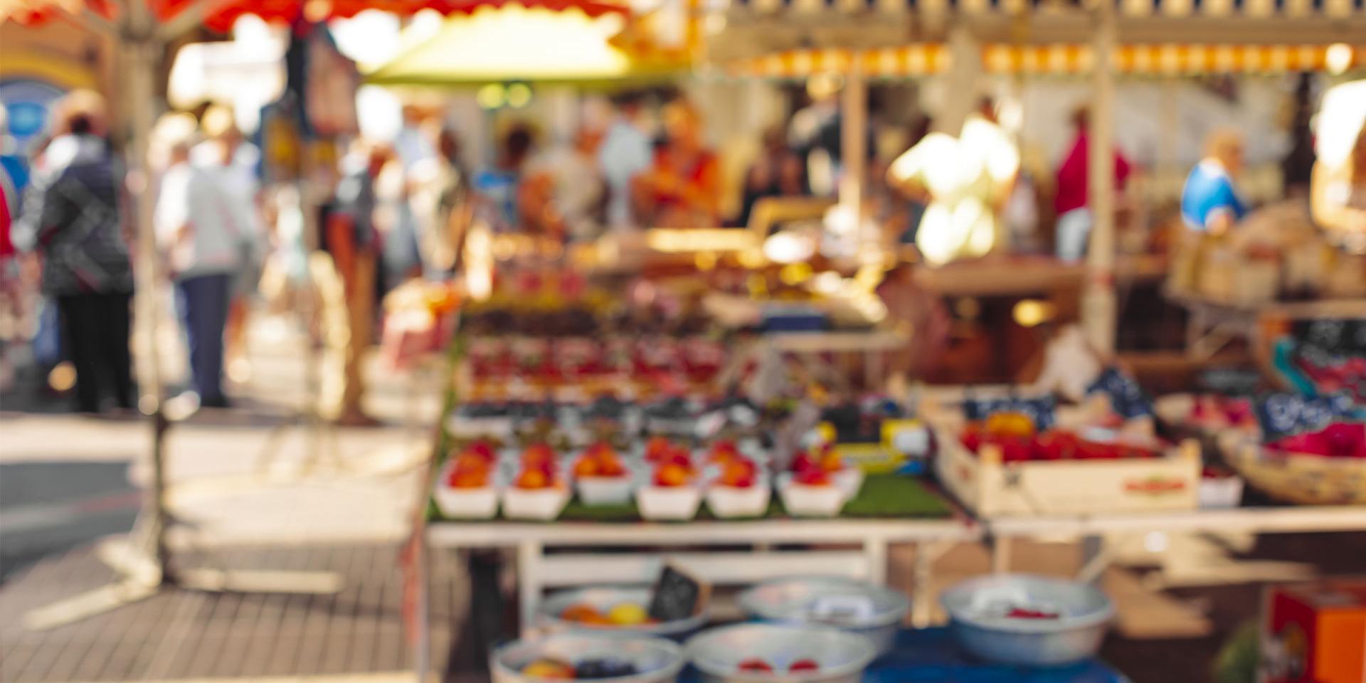 Les marchés de la Côte d'Azur