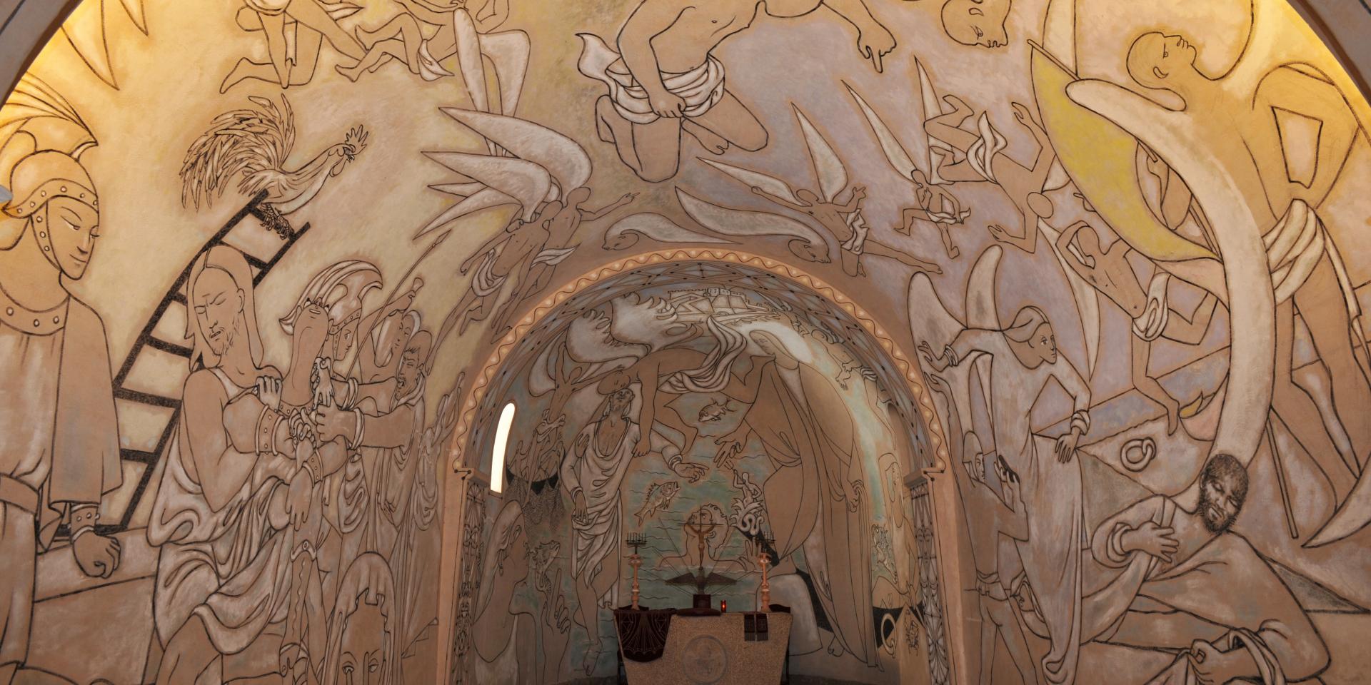 Villefranche-sur-Mer, chapelle Cocteau