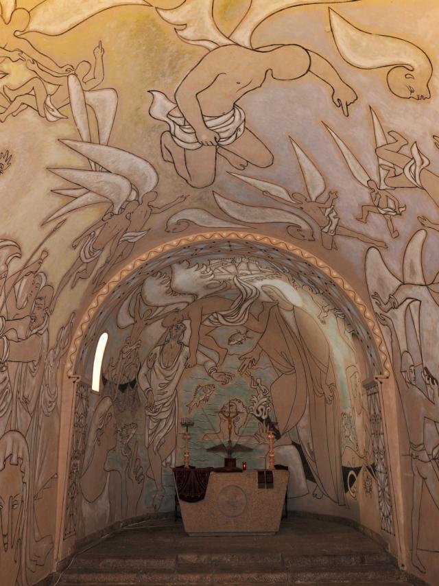 Villefranche-sur-Mer, chapelle Cocteau