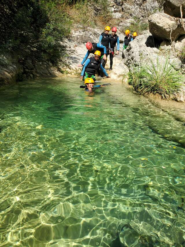 Canyoning initiation: Ruisseau d'Audin -Jordi Le Martelot