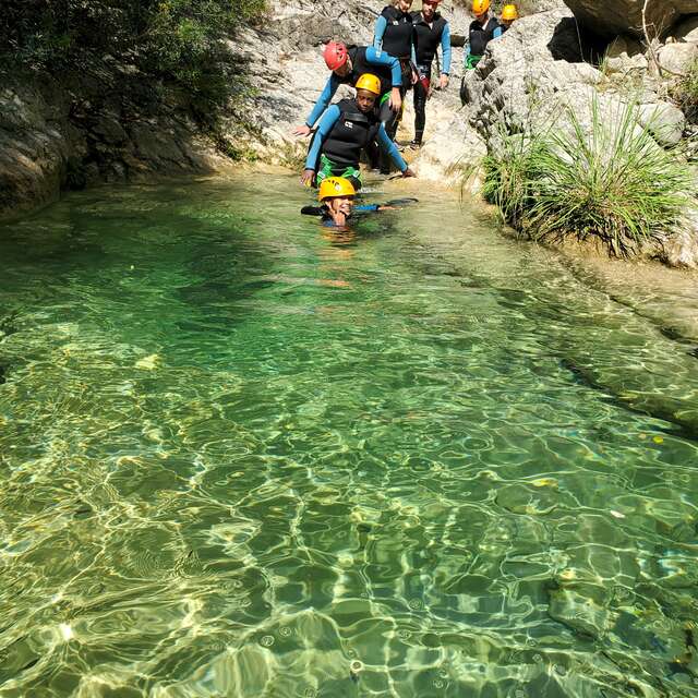 Canyoning initiation: Ruisseau d'Audin -Jordi Le Martelot