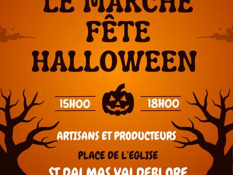 Marché à thème "Le Marché fête Halloween" Marché à thème "Le Marché fête Halloween"