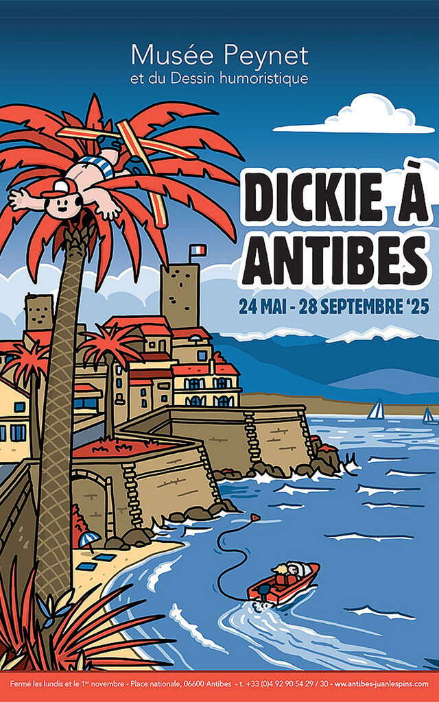 Dickie à Antibes" exhibition