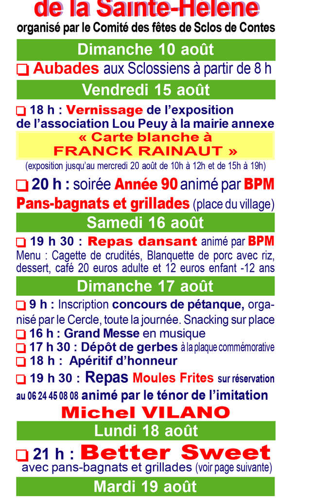 Festin de la Sainte-Hélène