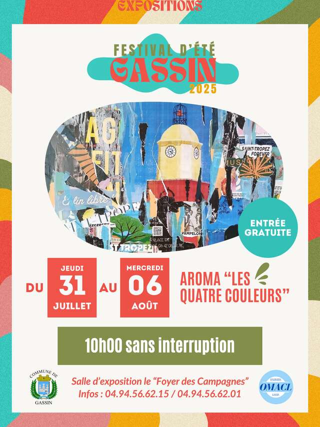 Exposition 2025-Aroma «Les quatre couleurs»